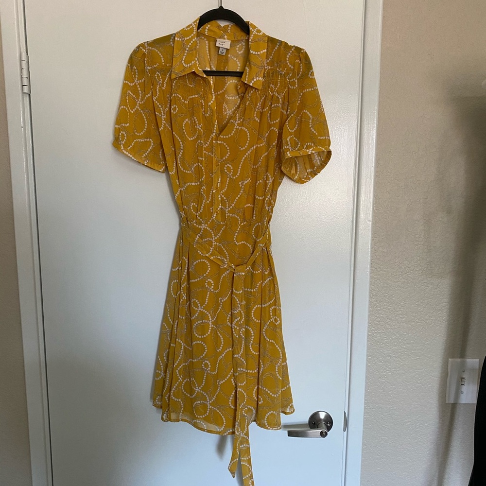 Yellow summer dress